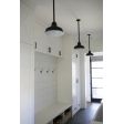 12" Avalon, 105-Textured Black, 24" Stem | Photo Courtesy of SBK Living