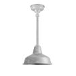10" Avalon, 975-Galvanized, Hang Straight Canopy