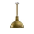 12" Wilcox, 998-Natural Weathered Brass