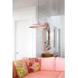 14" Marathon, 480-Blush Pink, 24" Stem, 975-Galvanized