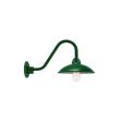 10" Sinclair, 307-Emerald Green, G26 Gooseneck Arm, Nostalgic Edison-Style 1910 Era 40 Watt Light Bulb