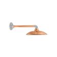 12" Sinclair, 995-Natural Raw Copper, G14 Straight Arm