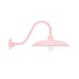 16" Sinclair, 480-Blush Pink, G15 Gooseneck Arm, Nostalgic Edison-Style 1910 Era 60 Watt Light Bulb