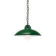 10" Sinclair, 307-Emerald Green, CSGW-Gold & White Cloth Cord, Nostalgic Edison-Style 1910 Era 60 Watt Light Bulb