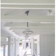 (5) 14” UnionStem Mount Lights in 250-White Finish. 18” Stem in 975-Galvanized Finish and Hang Straight Canopy. 14” Wire Cage in 975-Galvanized Finish