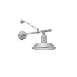 12" The Original™ LED Gooseneck, 975-Galvanized, Acrylic Diffuser, G64 Gooseneck Arm