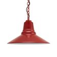 14" Aero LED, 400-Barn Red, CSB-Black Cloth Cord