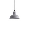 10" Avalon LED, 800-Industrial Grey, CMG-Grey Cloth Cord