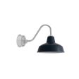 12" Avalon LED, 705-Navy, G26 Gooseneck Arm, 975-Galvanized