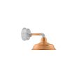 13" Bomber LED, 995-Natural Raw Copper, G4 Straight Arm
