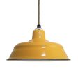 15" Bomber LED, 550-Yellow, CSBG-Black & Gold Cloth Cord