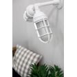 Atomic Topless Dual Sconce, 200-White, TGG-Heavy Duty Cast Guard