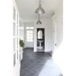 14” Wilcox, 975-Galvanized, Galvanized Chain with SBK-Standard Black Cord | Photo Courtesy of Studio McGee @studiomcgee
