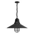 16" Aero, 100-Black, CGG-Standard Cast Guard, FST-Frosted Glass, CSB-Black Cloth Cord