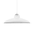 14" Marathon LED, 250-Porcelain White, CSW-White Cloth Cord