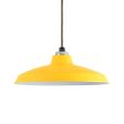 14" Marathon LED, 500-Buttery Yellow, CSBG-Black & Gold Cloth Cord
