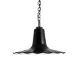 14" Seaside LED, 100-Black, CSBW-Black & White Cloth Cord
