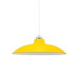 12" Sinclair LED, 500-Buttery Yellow, CSW-White Cloth Cord
