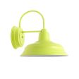 13" Bomber LED Wall Sconce, 380-Chartreuse