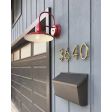 12” Dominion, 400-Barn Red, Dusk-to-Dawn Photocell | Photo Courtesy of Meredith Kleinman