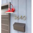 12” Dominion, 400-Barn Red, Dusk-to-Dawn Photocell | Photo Courtesy of Meredith Kleinman