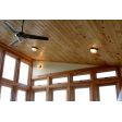 Anchorage Bulkhead Wall Mount Light Fixture Large Size, 975-Galvanized Finish | Photo Courtesy of Homeowner