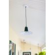 12” Seaside, 300-Dark Green, SBK-Standard Black Cord, 200-White Canopy | Photo Courtesy of Mary and Randy Coleman