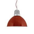 14" Kickoff, 400-Barn Red, Heat Sink in 975-Galvanized, CSR-Red Cloth Cord