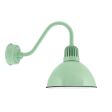 14" Kickoff, 355-Porcelain Jadite, Heat Sink in 355-Jadite, G15 Gooseneck Arm in 355-Jadite