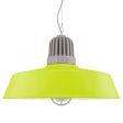 20" Scrimmage, 380-Chartreuse, Heat Sink in 800-Industrial Grey, SMG-Grey Cloth Cord, CGG-Standard Cast Guard in 800-Industrial Grey, RIB-Ribbed Glass