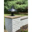 14” Original LED Industrial Guard Post Mount, 150-Black, FST-Frosted Glass, 2700k, Frosted Glass | Photo Courtesy of John Colaneri