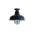 12" Avalon, 705-Navy, CGG-Standard Cast Guard, RIB-Ribbed Glass