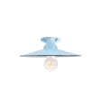 10" Conoco, 765-Porcelain Delphite, Nostalgic Edison-Style Victorian 40 Watt Light Bulb