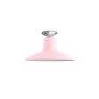 14" Dominion, 480-Blush Pink, Mounting in 975-Galvanized
