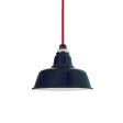 8" Esso, 705-Navy, CSR-Red Cloth Cord