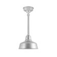 10" Esso, 975-Galvanized, Hang Straight Canopy