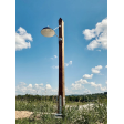 20” The Original™ LED, 100-Black, G36 Gooseneck Arm in 975-Galvanized, 1250 Lumen LED, 2700K-Warm White Color Temperature, Domed LED Lens | Photo Courtesy of High Street Real Estate Development and Long Sales AR