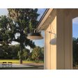 24” Original™, 100-Black, G65 Gooseneck Arm in 975-Galvanized | Photo Courtesy of Homeowner