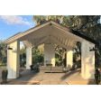 24” Original™, 100-Black, G65 Gooseneck Arm in 975-Galvanized | Photo Courtesy of Homeowner