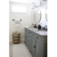 Austin Double Straight Arm Vanity Light, 200-White | Photo Courtesy of Melissa Michaels of The Inspired Room