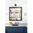 Barn Light Mini Artesia Sconce, 100-Black, G33 Mini Straight Arm Gooseneck Arm (Also pictured: (2) Canal SoHo Pendants in 420-Orange) | Photo Courtesy of Workroom Design Studio and Lynn Graves Photography