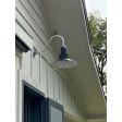 14” Cherokee, 805-Charcoal Granite, G11 Gooseneck Arm in 980-Brushed Aluminum | Courtesy of Homeowner
