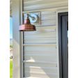 8" Esso, 996-Weathered Copper, G3 Gooseneck Arm in 975-Galvanized | Photo Courtesy of Homeowner