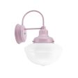 Acorn Schoolhouse Sconce, 790-Lavender, Opaque Glass