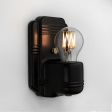 Globe LED Tala Lamp (Displayed here: Kao Wall Sconce, 100-Black | Shown with Globe Tala Lamp)