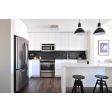 12” Wilcox Uplights, 100-Black, SBK-Standard Black Cord | Photo Courtesy of Homeowner