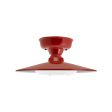 12" Conoco LED, 400-Barn Red, Flat Lens