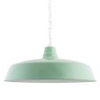 28" The Original™ LED Chain Hung, 370-Mint, Chain in 200-White, SWH-Standard White Cord