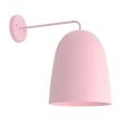 Egg Wall Sconce, 480-Blush Pink, 12" Projection