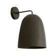 Egg Wall Sconce, 600-Bronze, 8" Projection